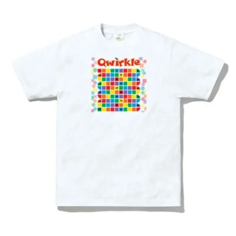 Board Game Print - Koszulka z motywem gry planszowej Qwirkle