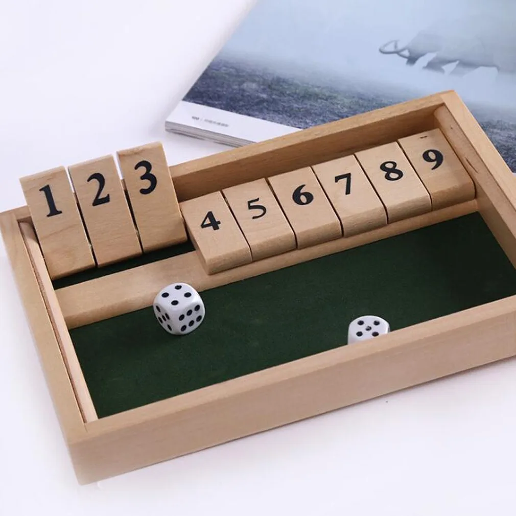 2-4 graczy Drewniane klapki ma – Board Game Instruction recenzja i cena