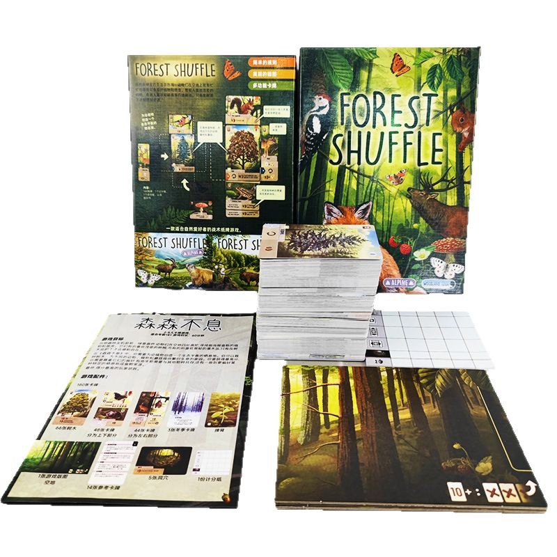 Endless Forest SHUFFLE, gra ka – Board Game Wingspan recenzja i cena