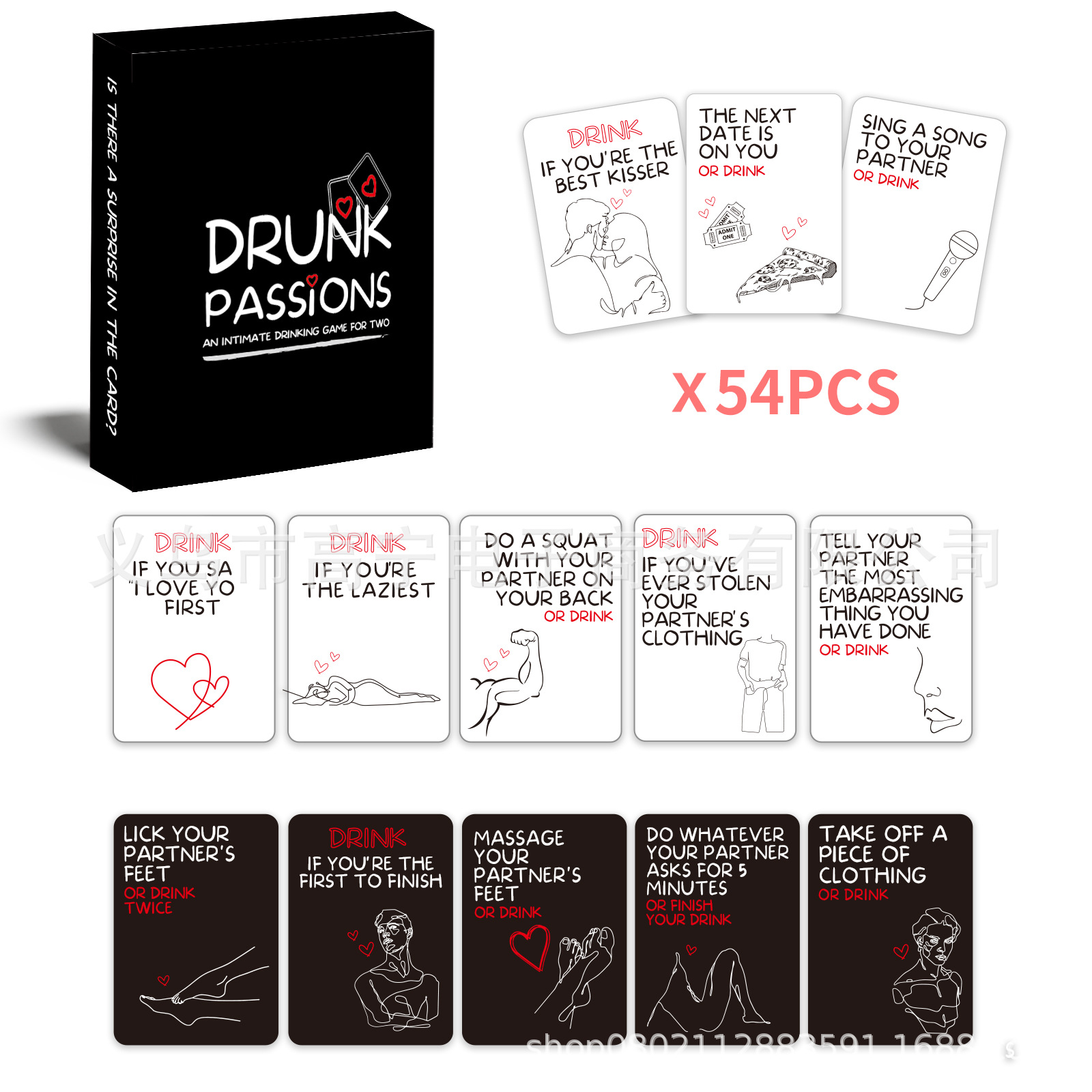 Zabawna gra dla par pijących,  – Board Game For Couple recenzja i cena