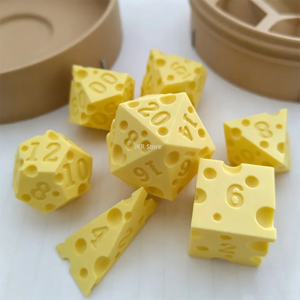 Zestaw kostek serowych drukowa – Board Game Print recenzja i cena